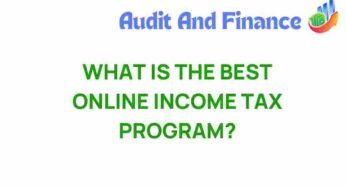 Unveiling the Best Online Income Tax Programs for Your Needs