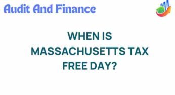 Unraveling Massachusetts’ Tax-Free Day: What You Need to Know