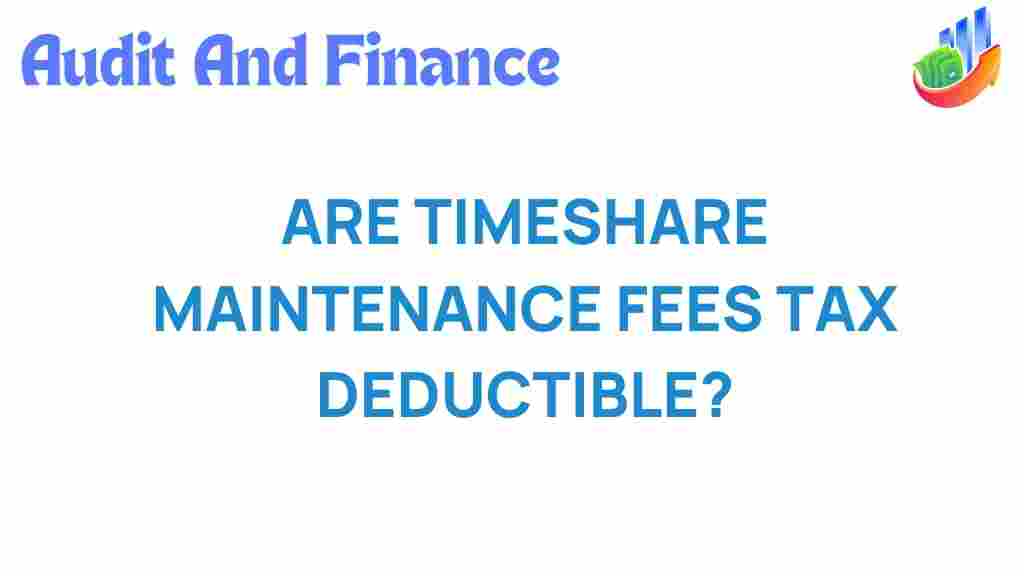 timeshare-maintenance-fees-tax-deductible