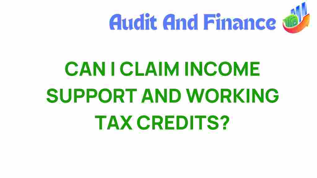 income-support-working-tax-credits