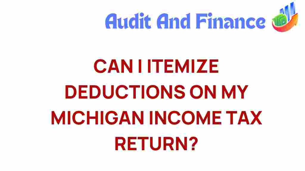 itemize-deductions-Michigan-income-tax