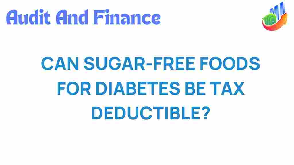 sugar-free-foods-diabetes-tax-deductions