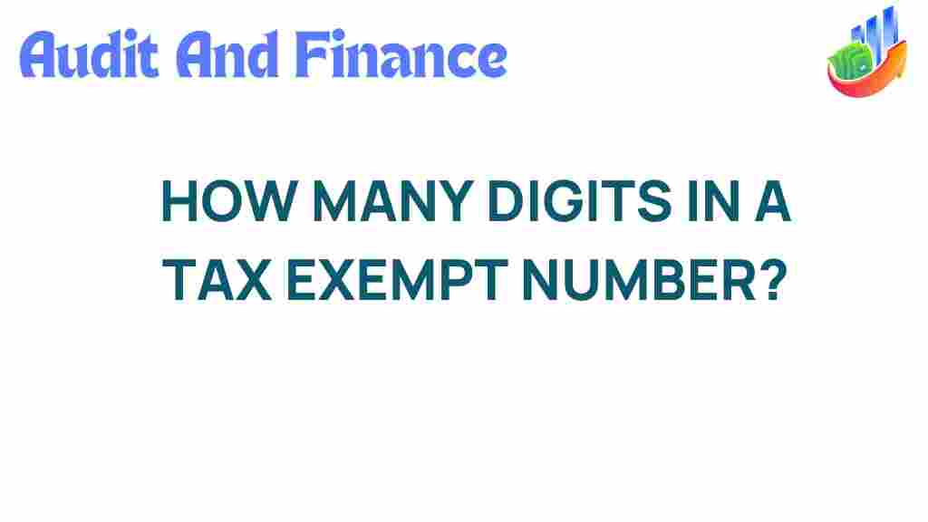 tax-exempt-number-digits