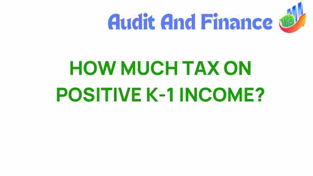 K-1-income-tax-implications