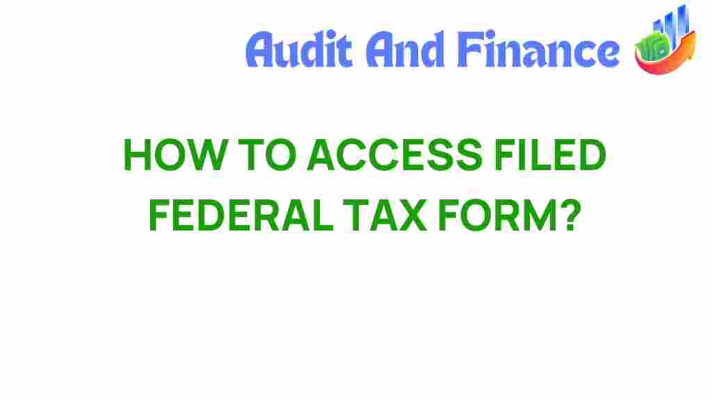 access-federal-tax-form
