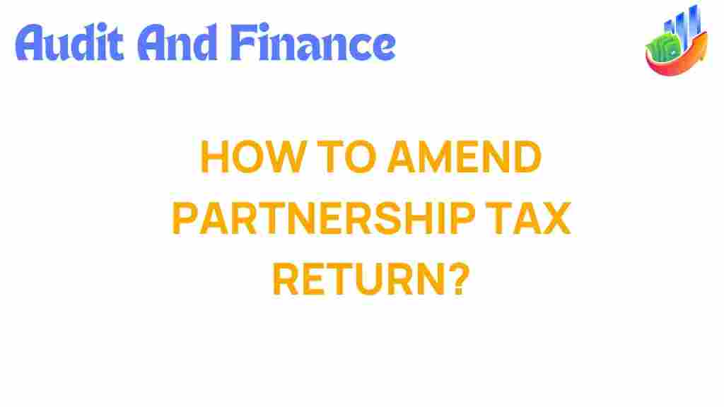 amend-partnership-tax-return