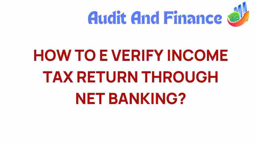 e-verify-income-tax-return-net-banking
