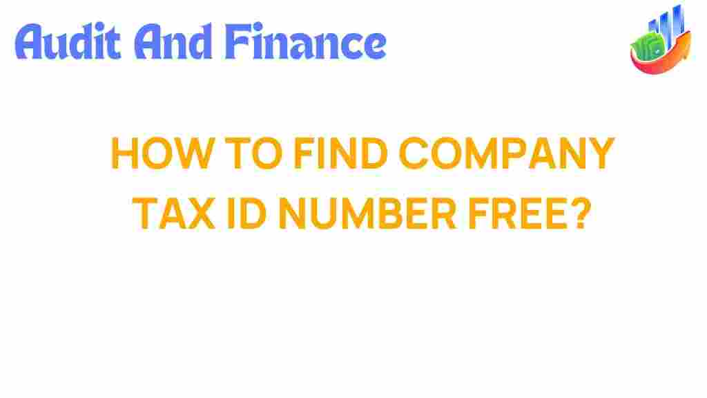 find-tax-id-number-free