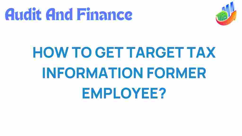 target-tax-information-former-employees
