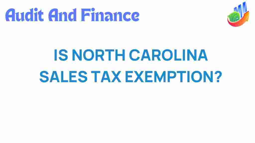 north-carolina-sales-tax-exemption