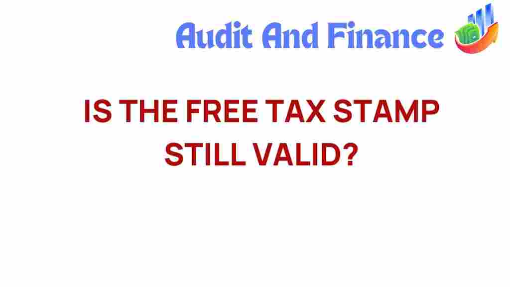tax-stamp-validity
