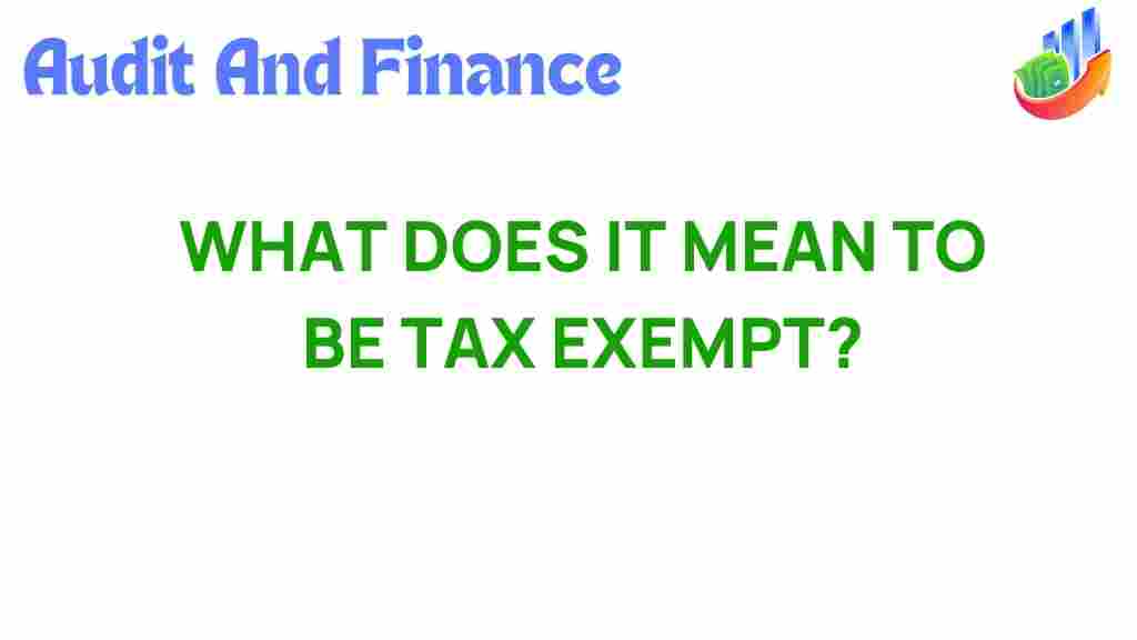 tax-exemption-intricacies