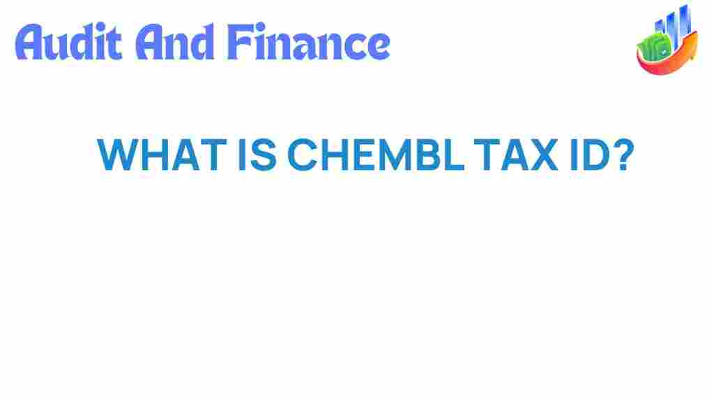 chembL-tax-id