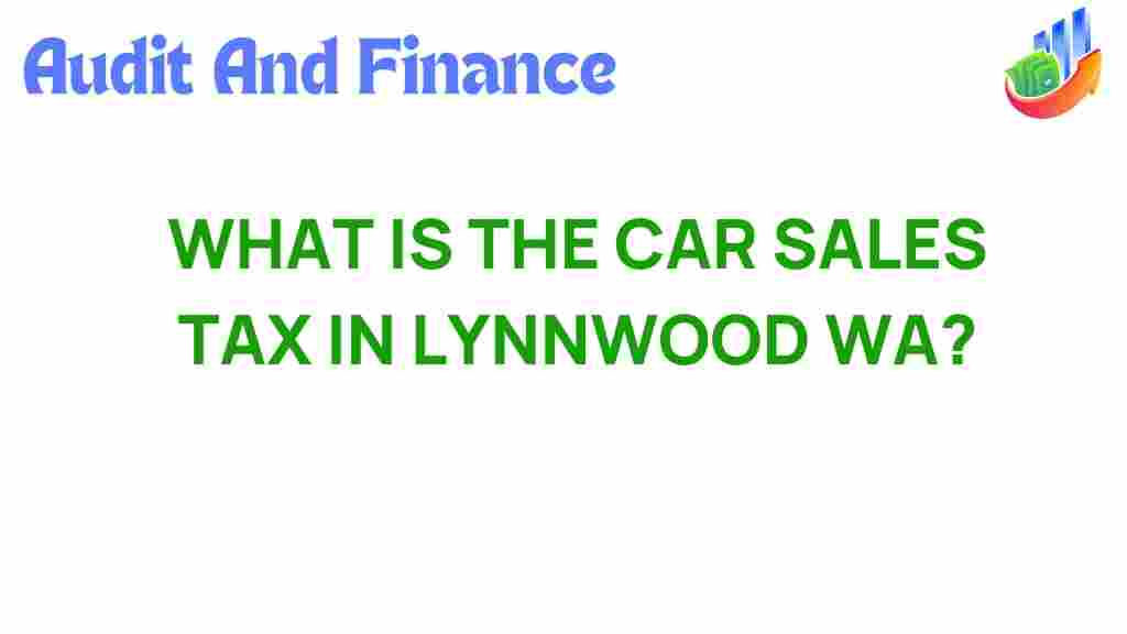 car-sales-tax-lynnwood-wa